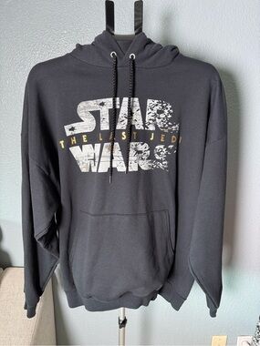 Hanes Black Star Wars The Last Jedi Graphic Hoodie